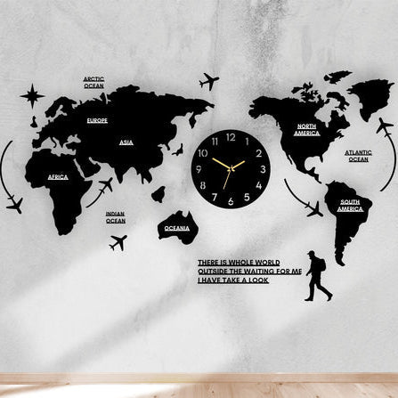 WORLD MAP CLOCK©
